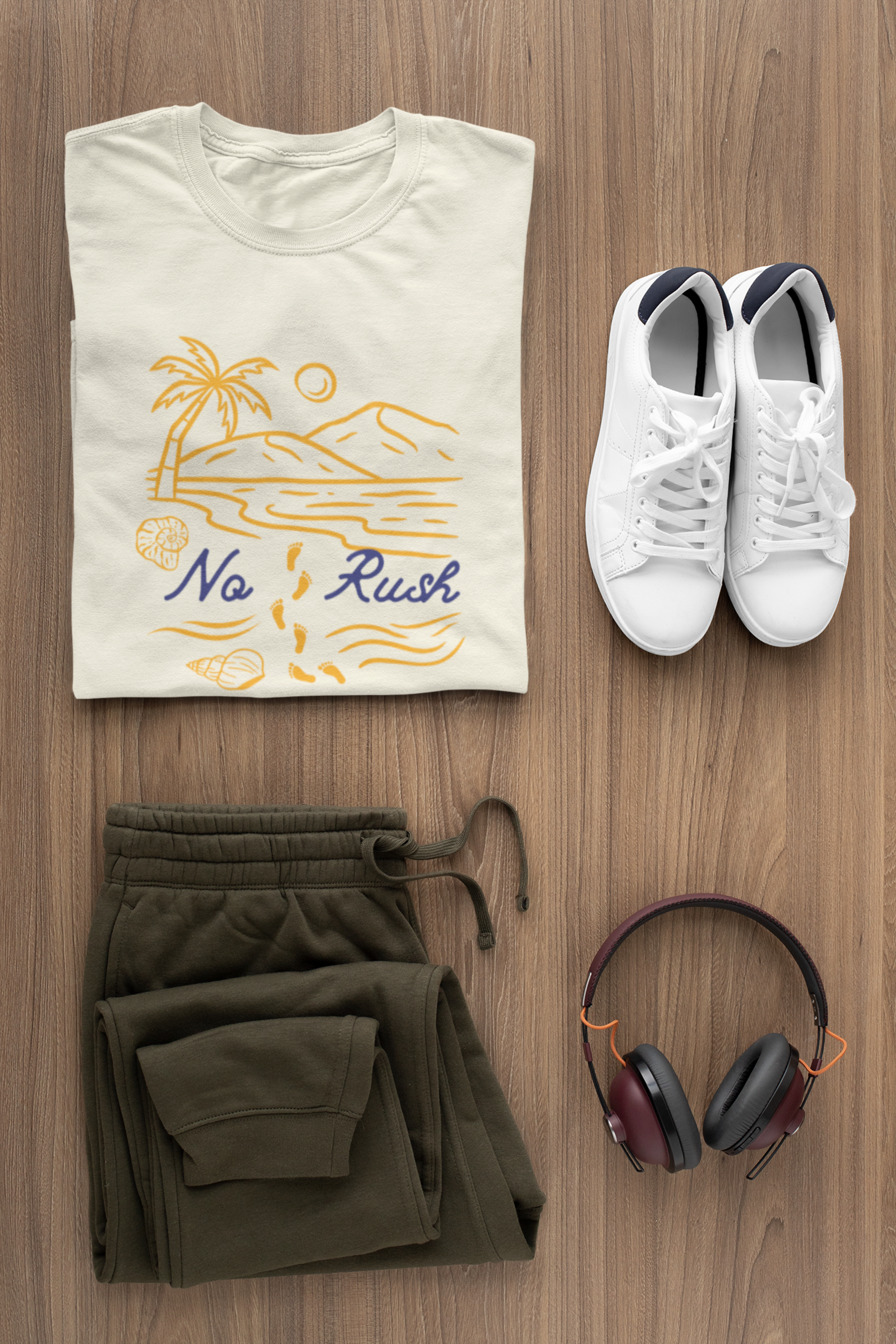 No Rush Oversized Tee - Off White