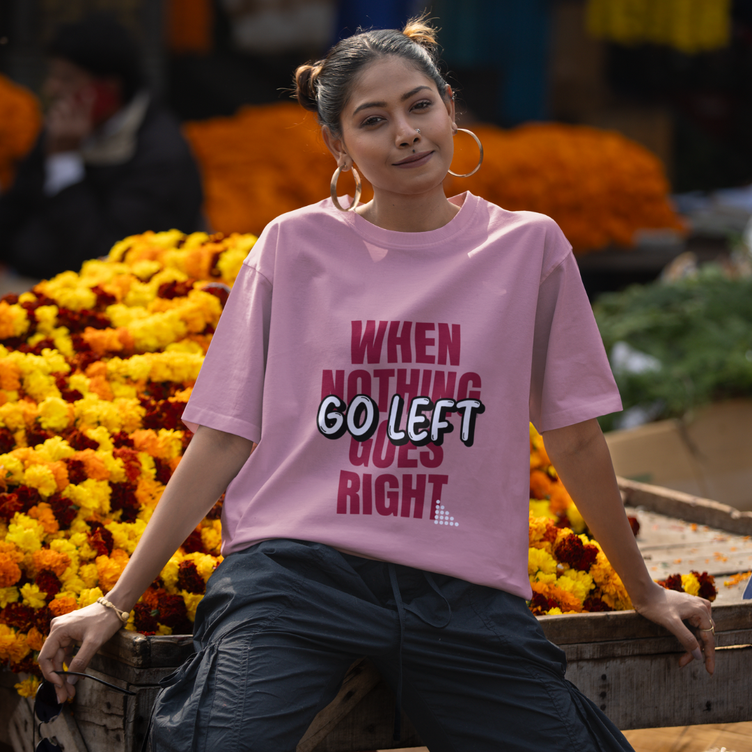 Go Left Oversized Tee