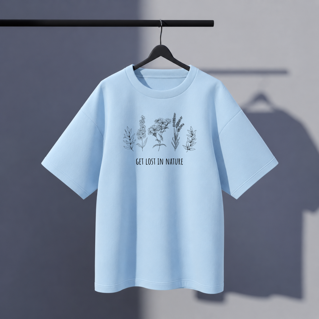 Unisex Nature Oversized Tee