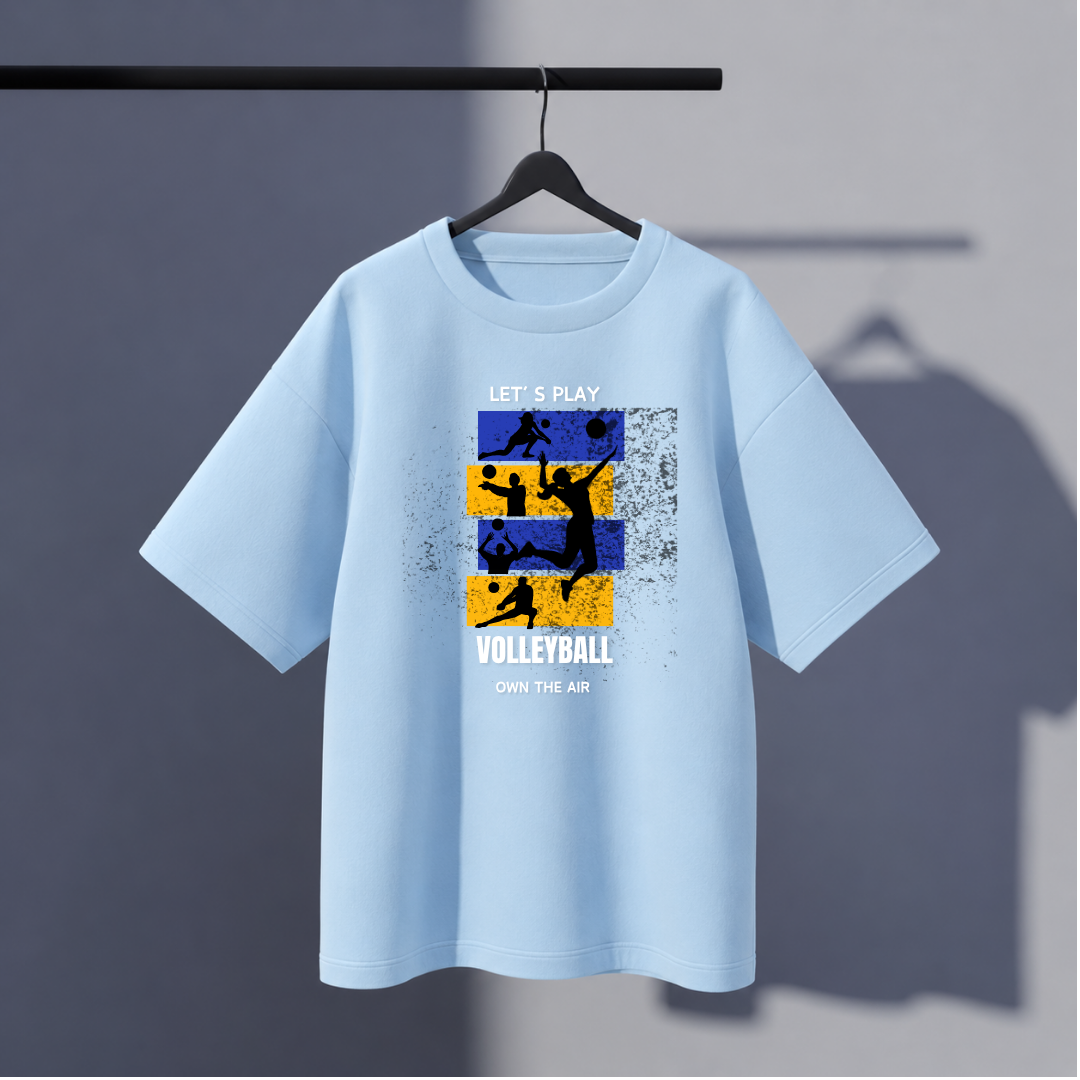 Volleyball Oversized Tee