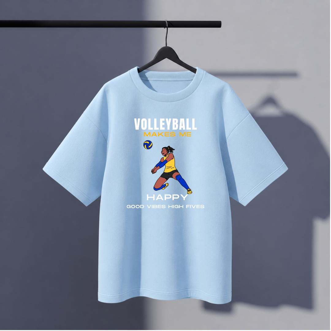 Volleyball Oversized Tee