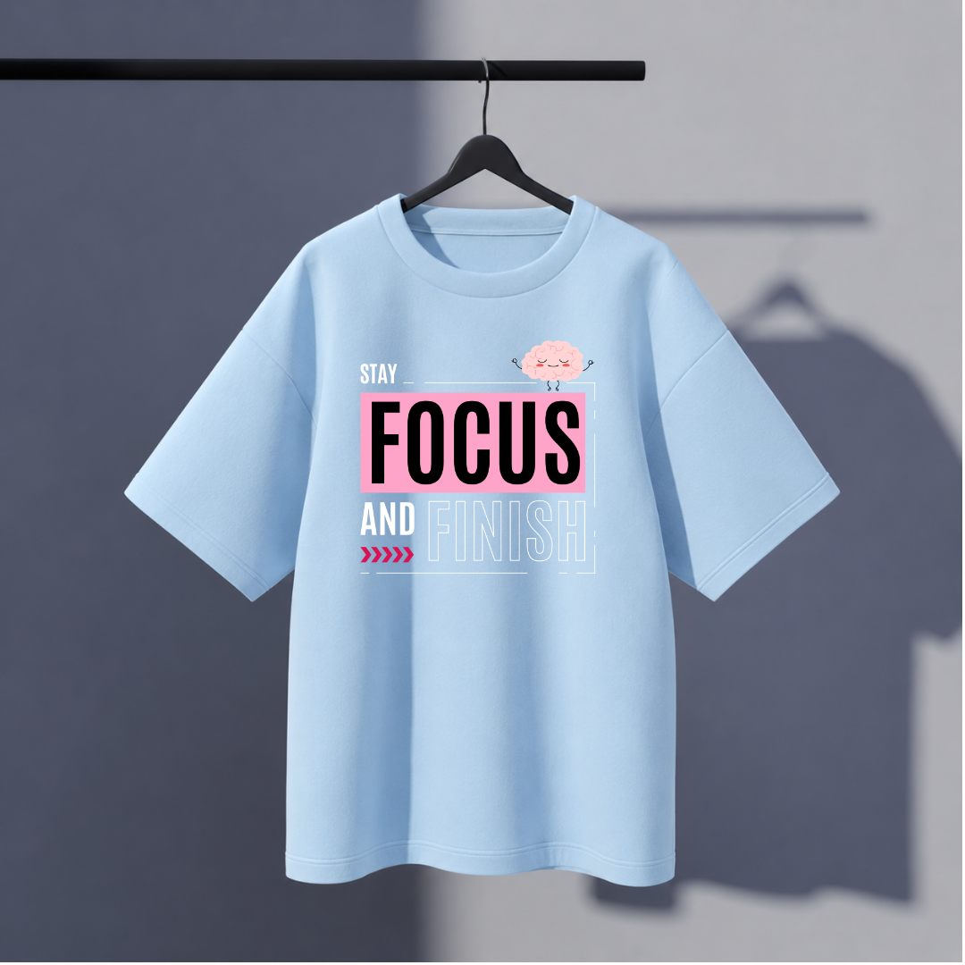 Unisex Focus Oversized Tee