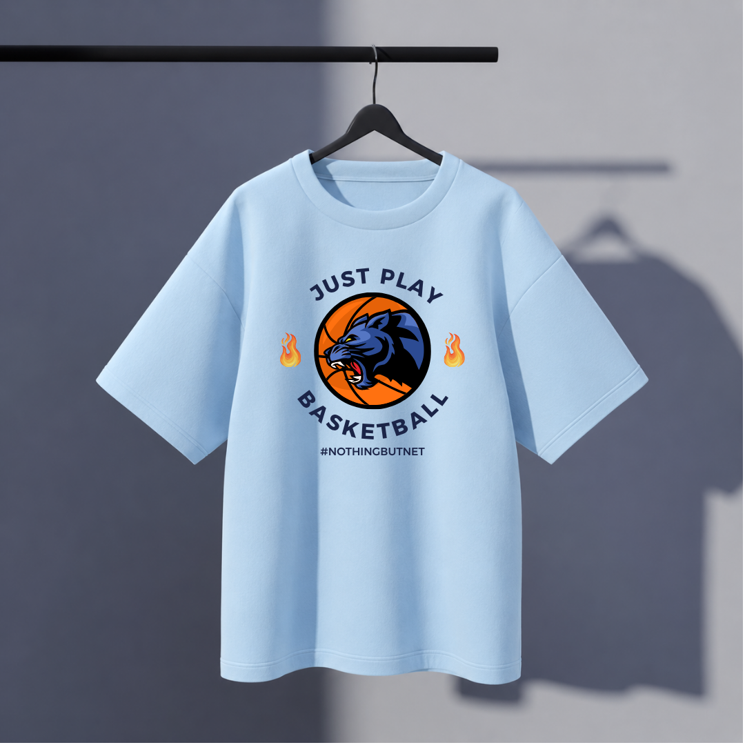 Unisex Basketball Oversized Tee