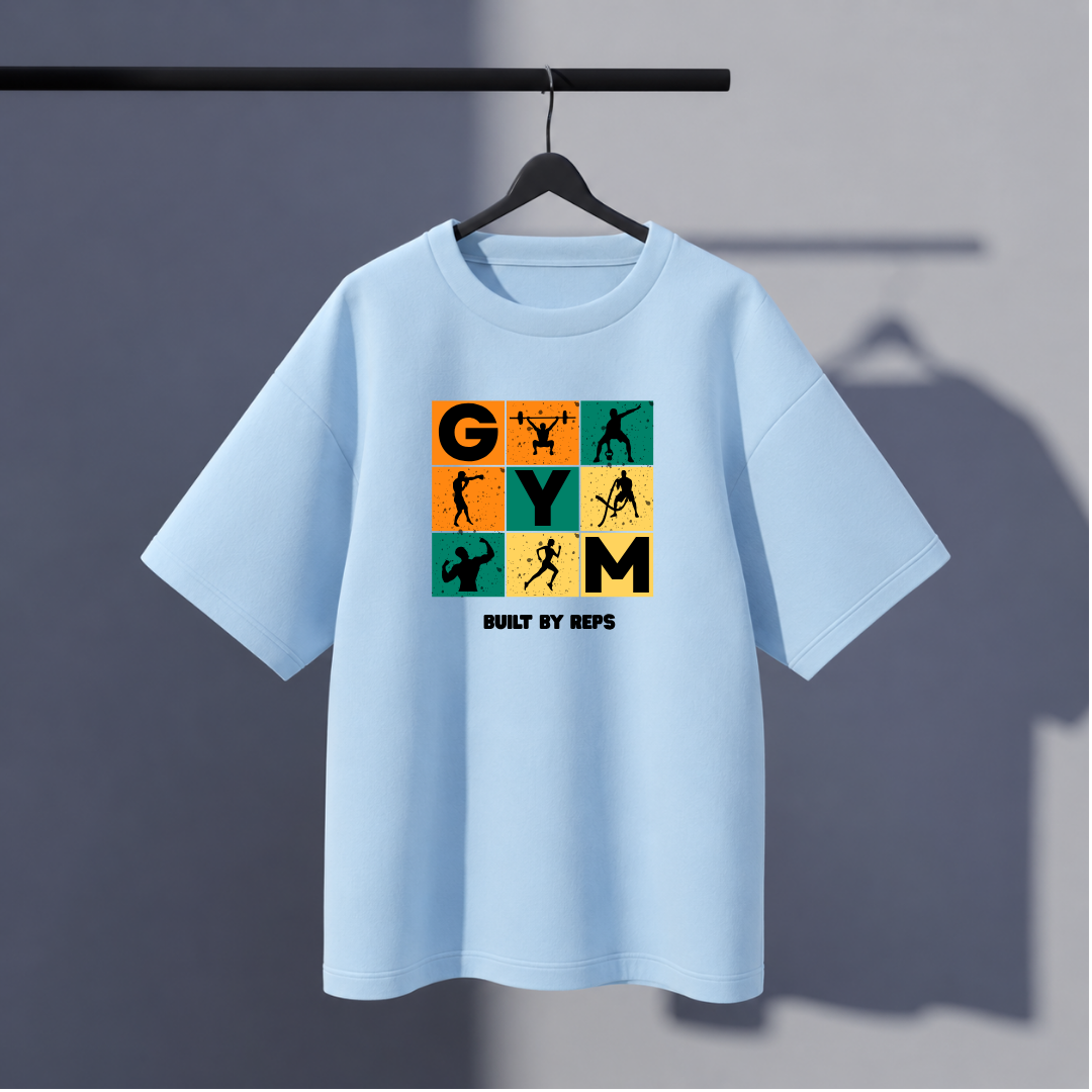 Unisex Gym Oversized Tee