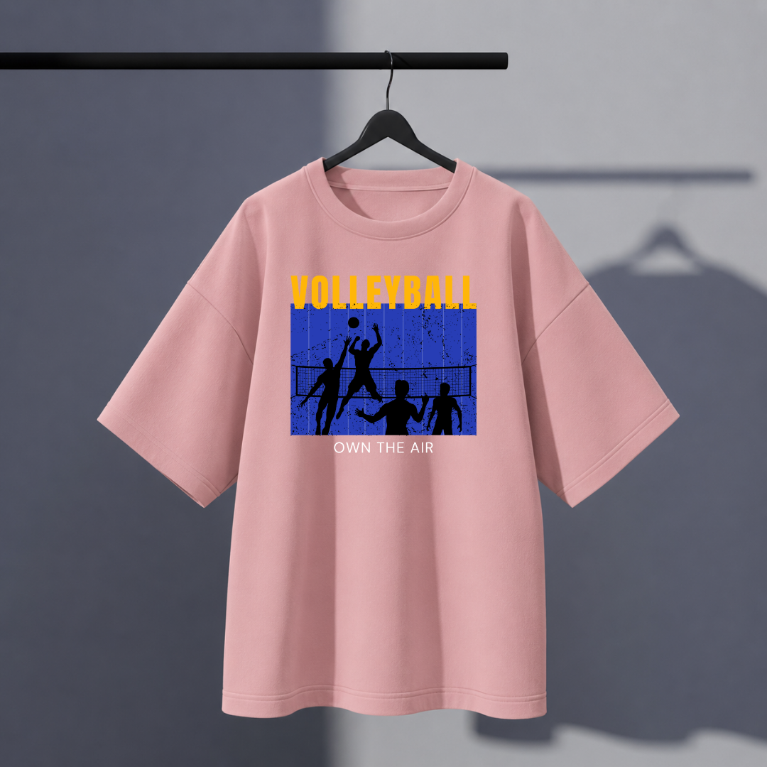 Volleyball Oversized Tee