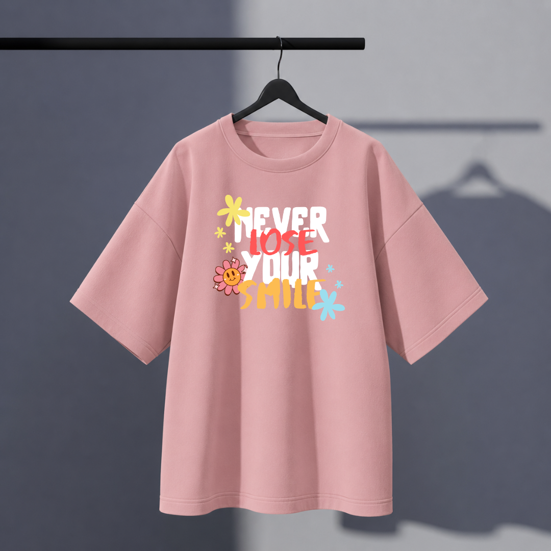 Smile Oversized Tee