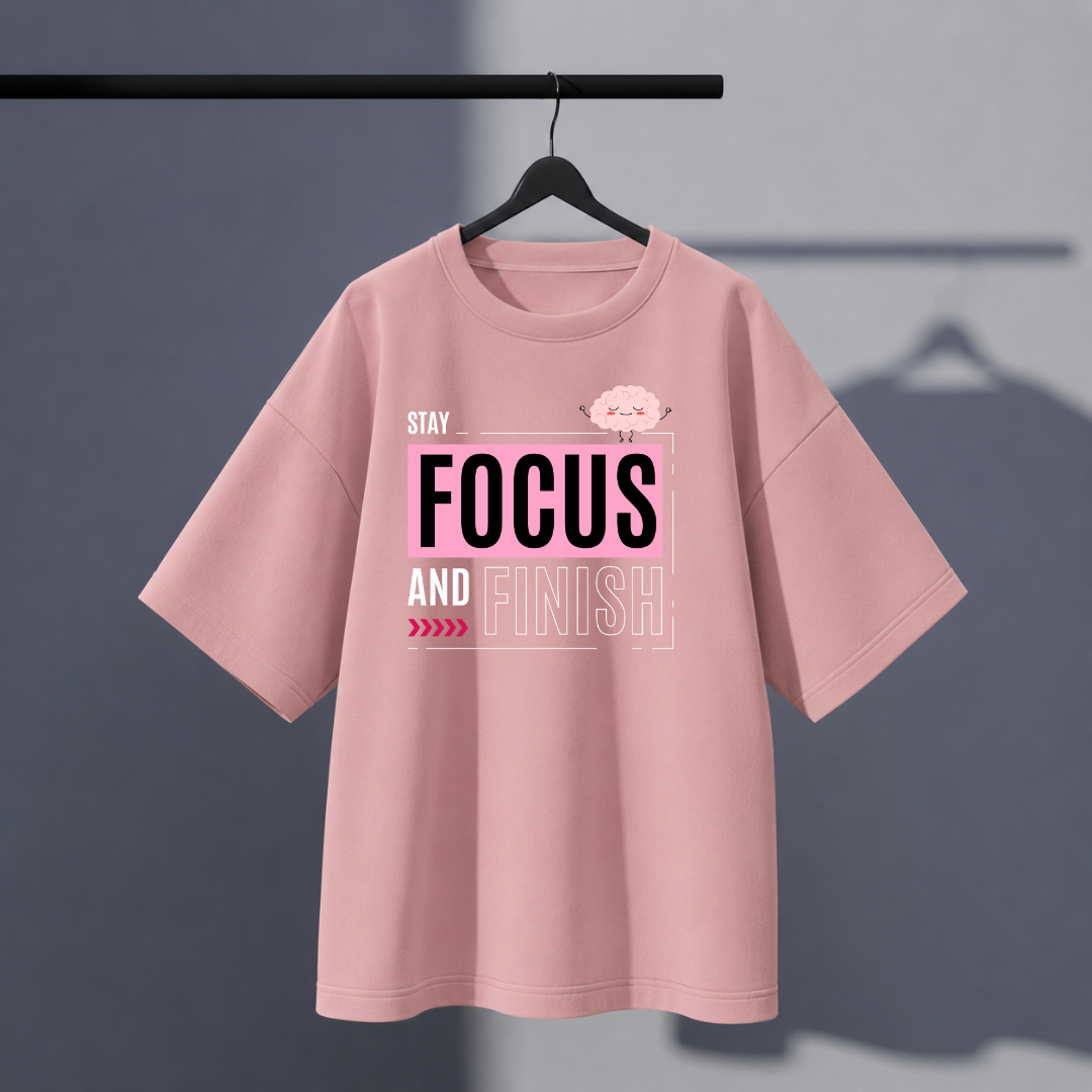 Unisex Focus Oversized Tee