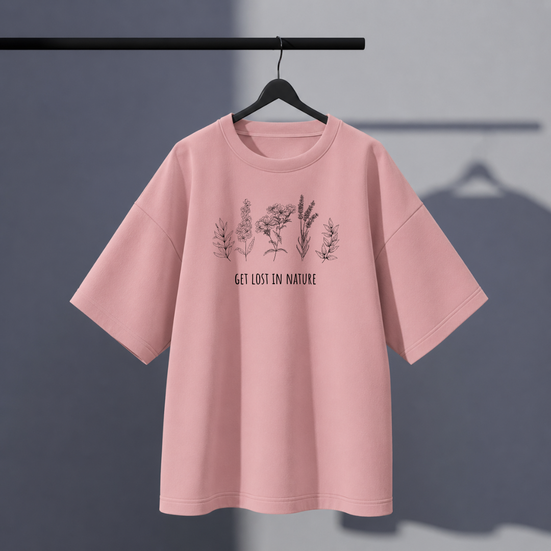 Unisex Nature Oversized Tee