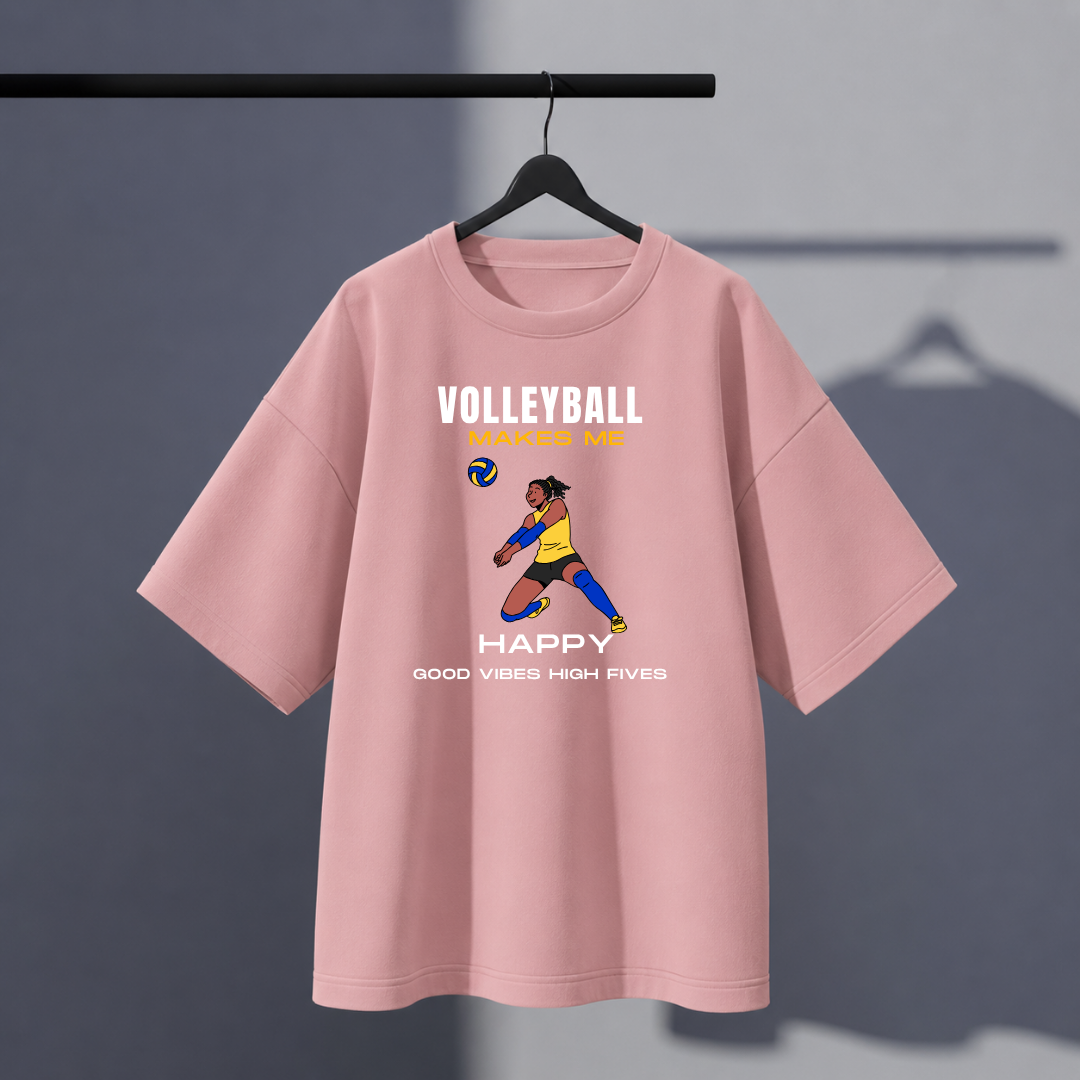 Volleyball Oversized Tee