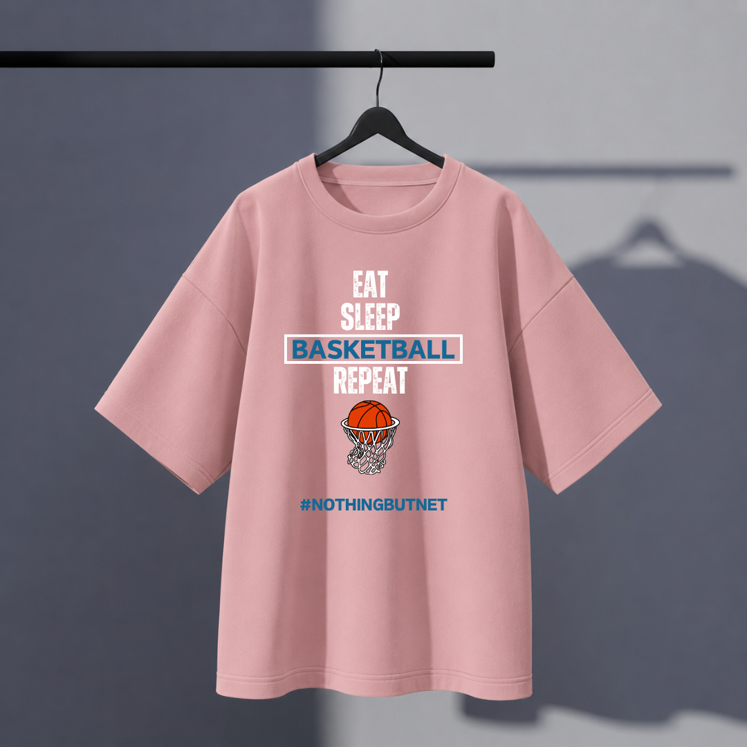 Unisex Basketball Oversized Tee
