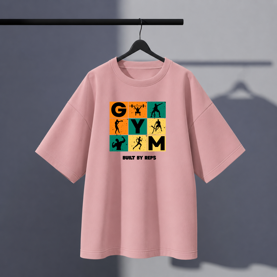 Unisex Gym Oversized Tee