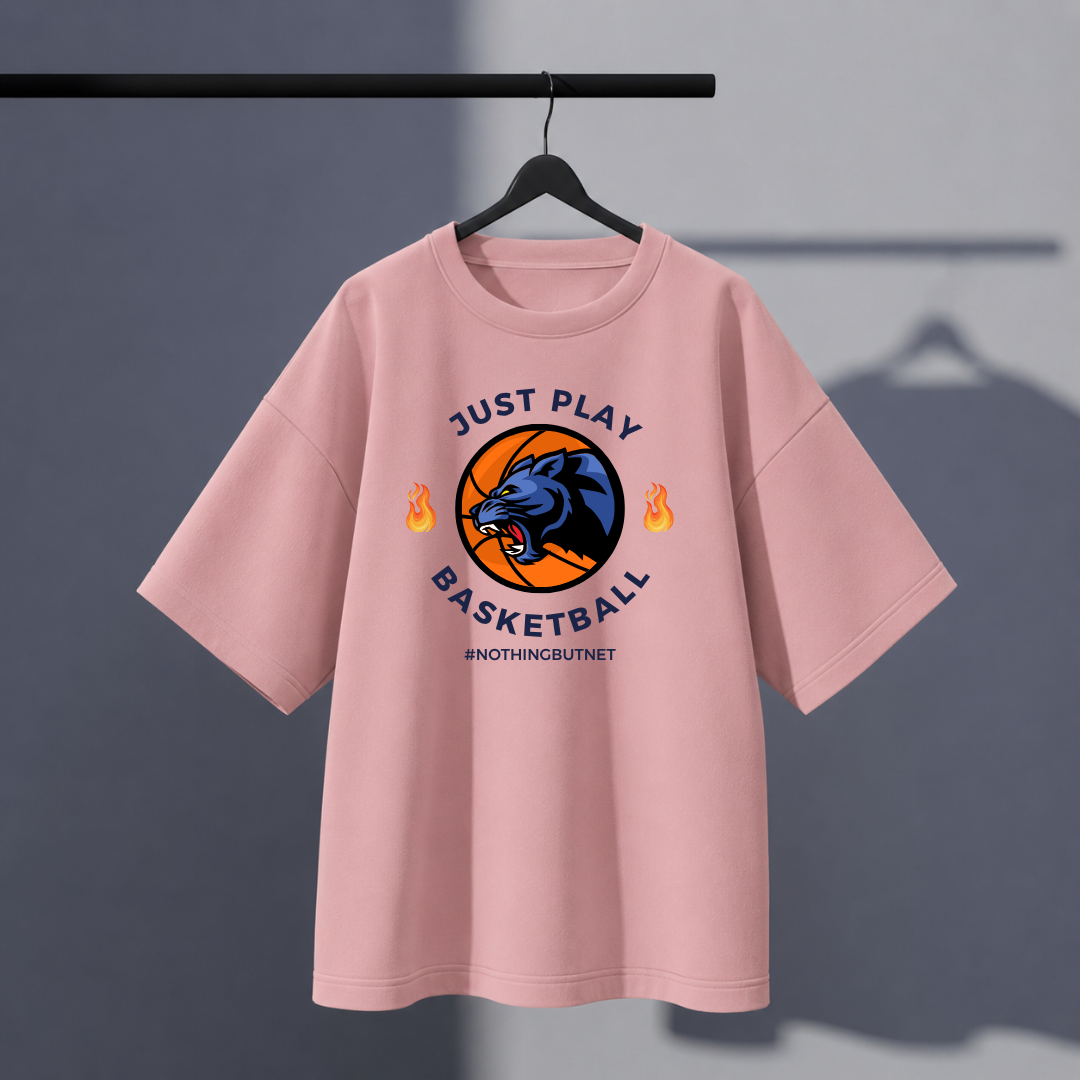 Unisex Basketball Oversized Tee