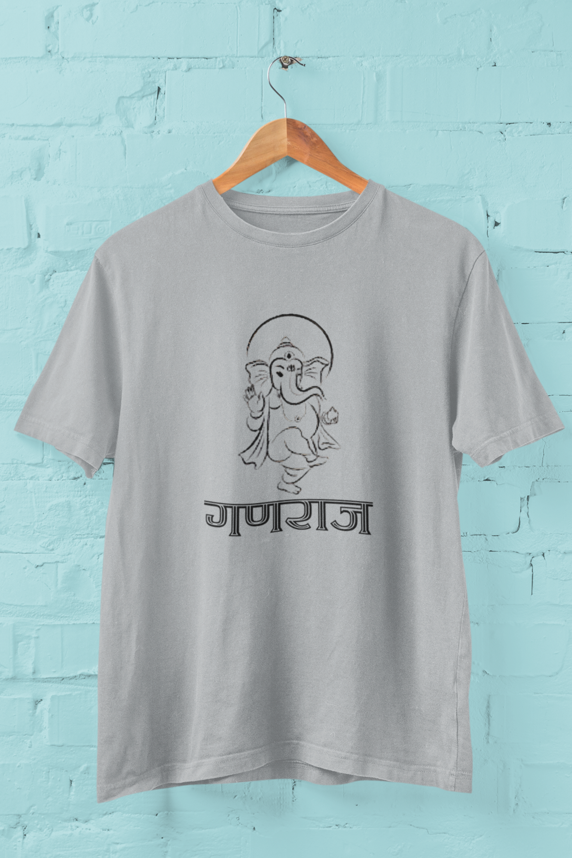 Ganaraj T-Shirt - Grey Melange