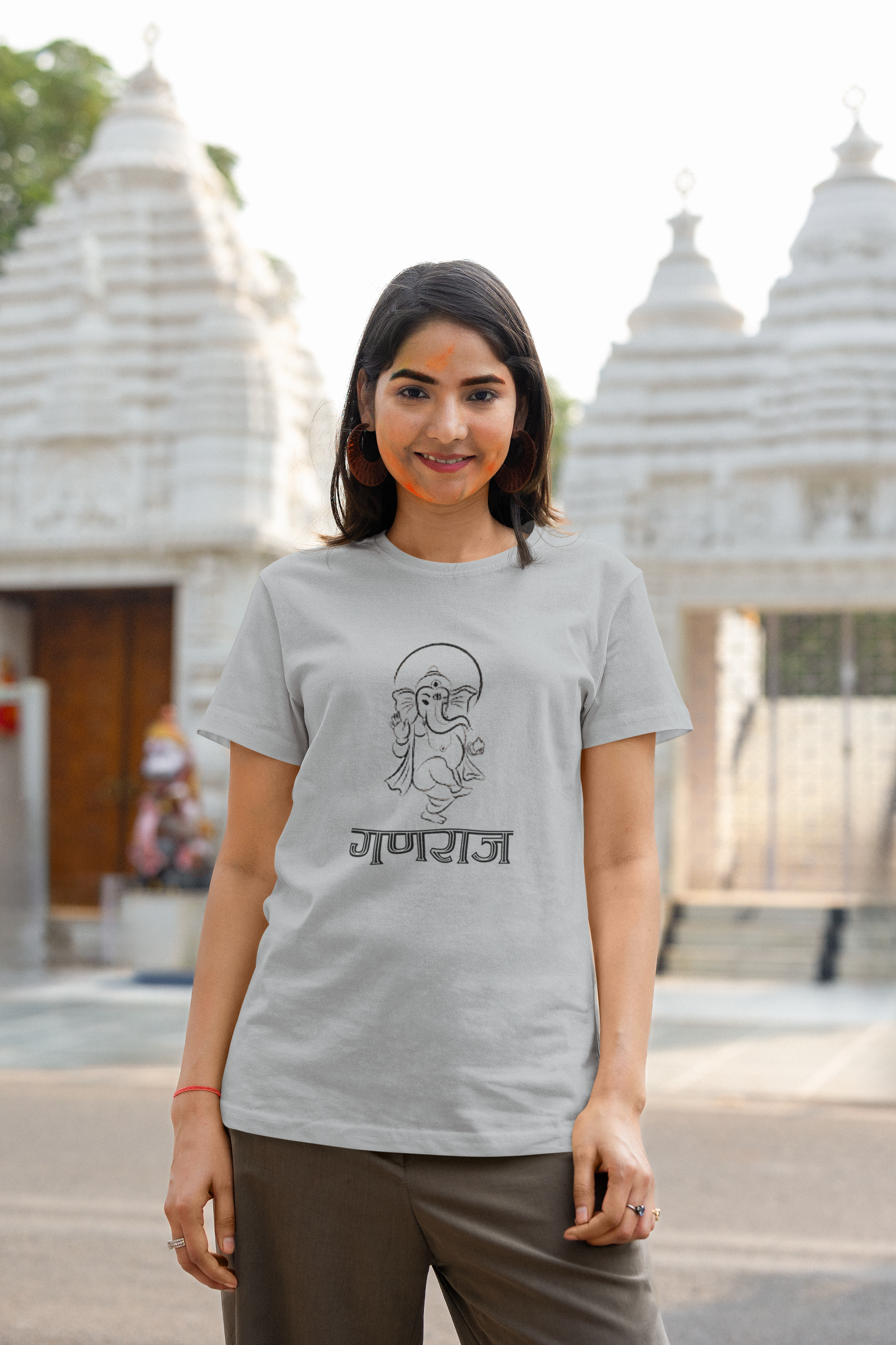 Ganaraj T-Shirt - Grey Melange