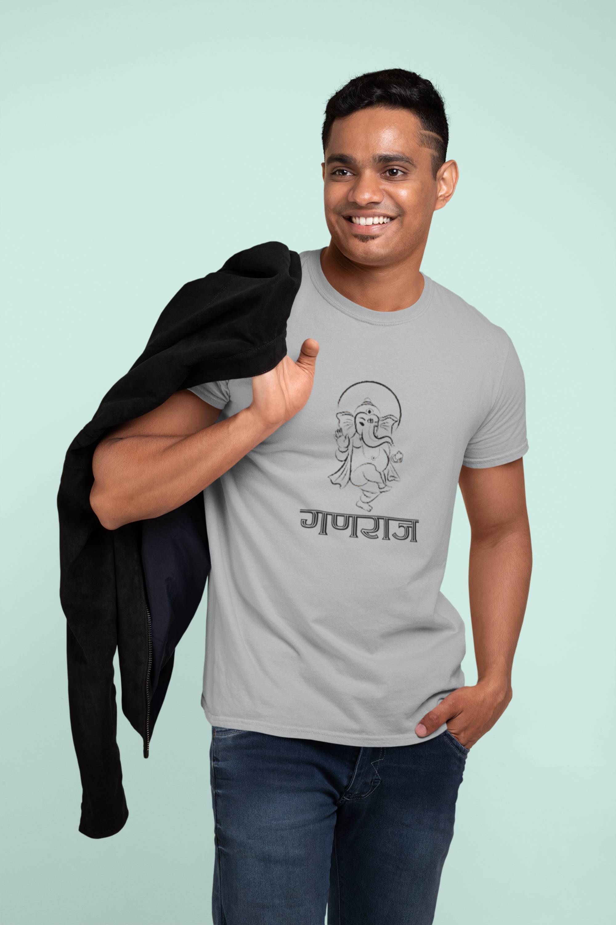 Ganaraj T-Shirt - Grey Melange