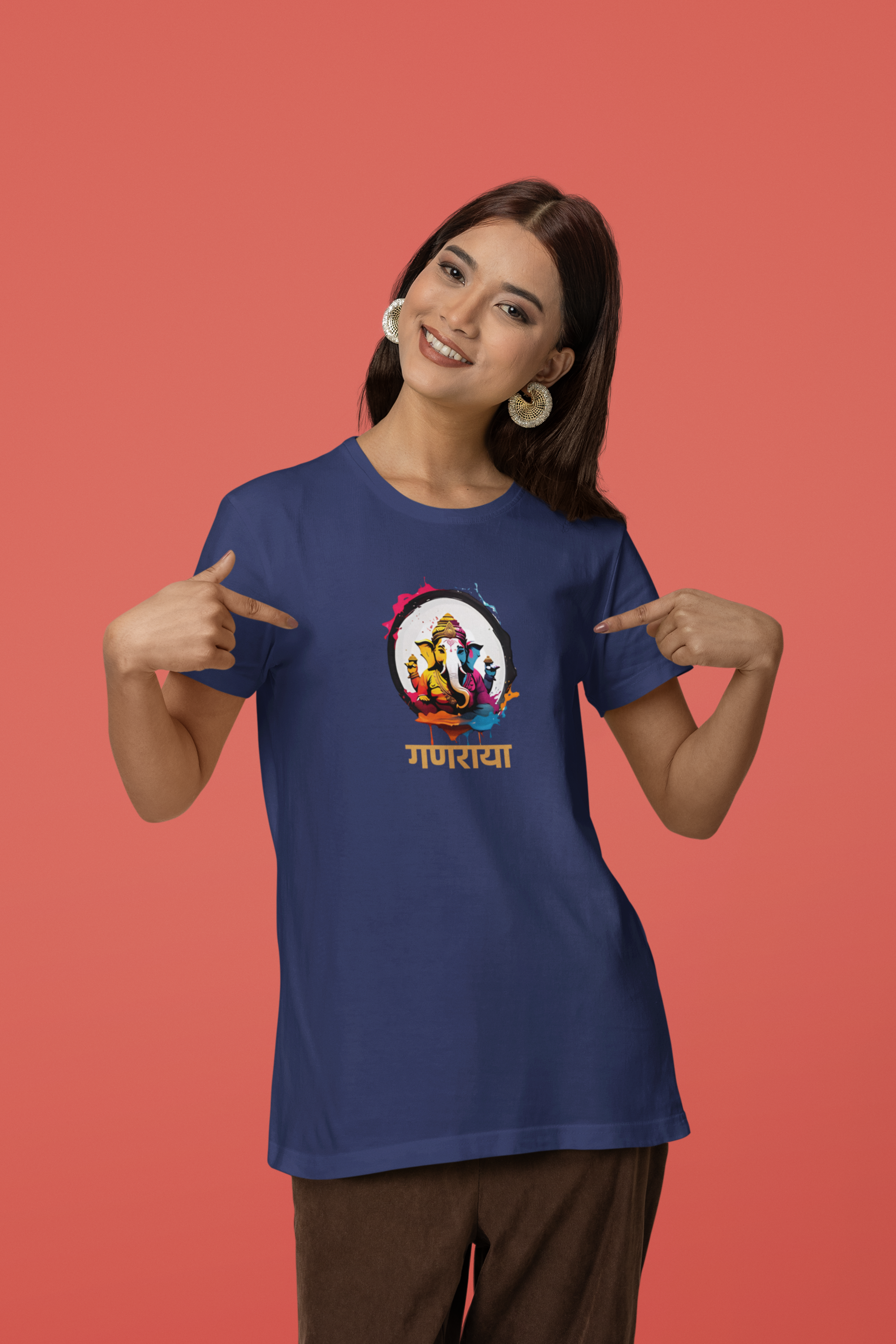 Ganaraya T-Shirt - Royal Blue