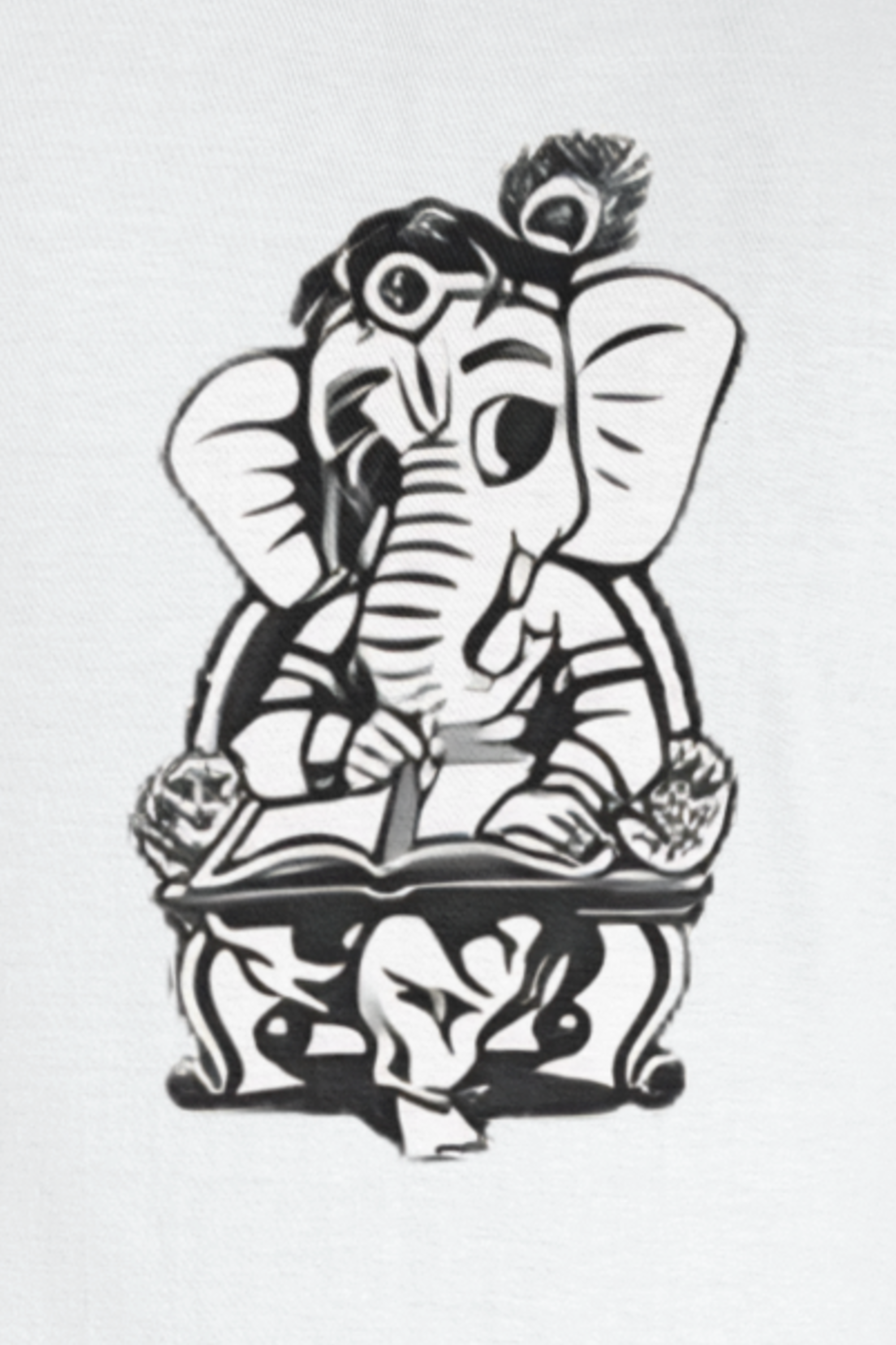 My Friend Ganesha T-Shirt- White