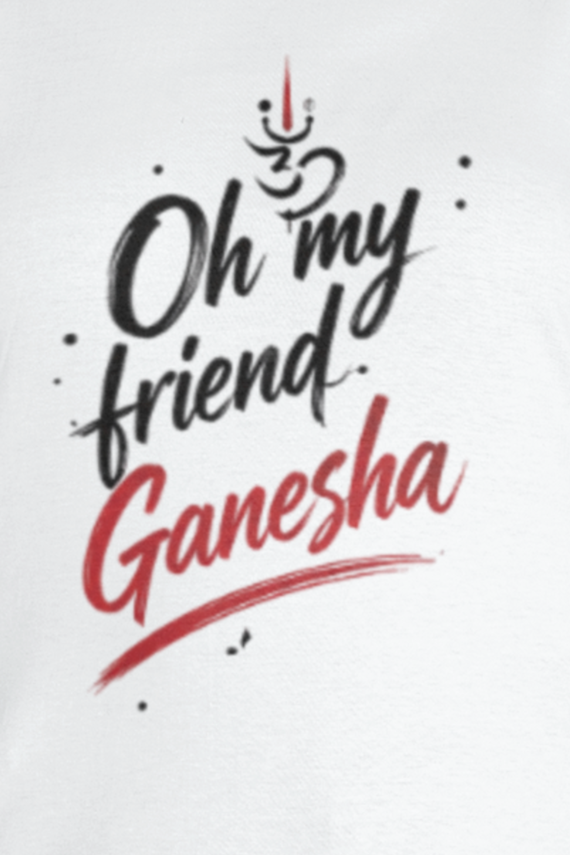 My Friend Ganesha T-Shirt- White