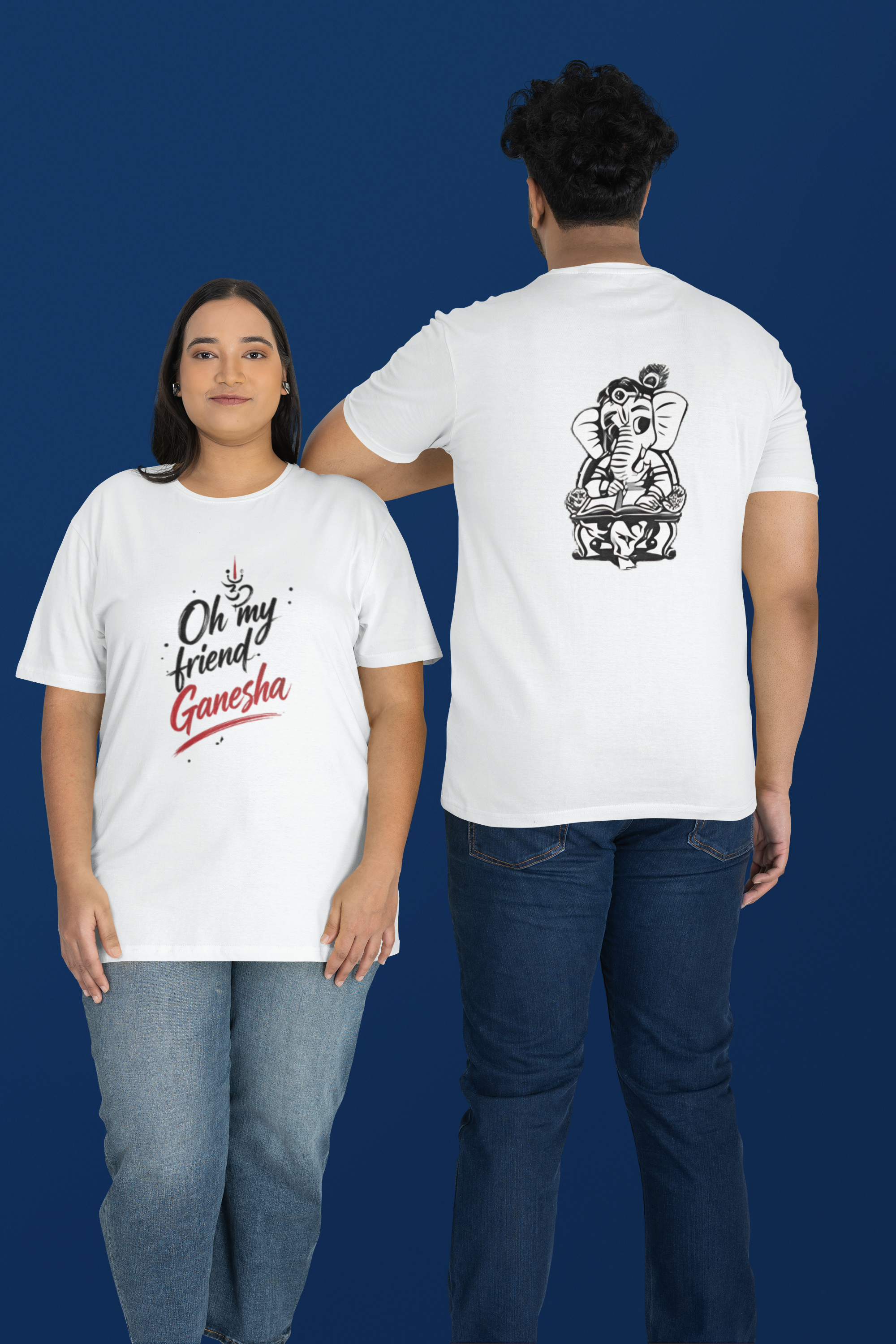 My Friend Ganesha T-Shirt- White