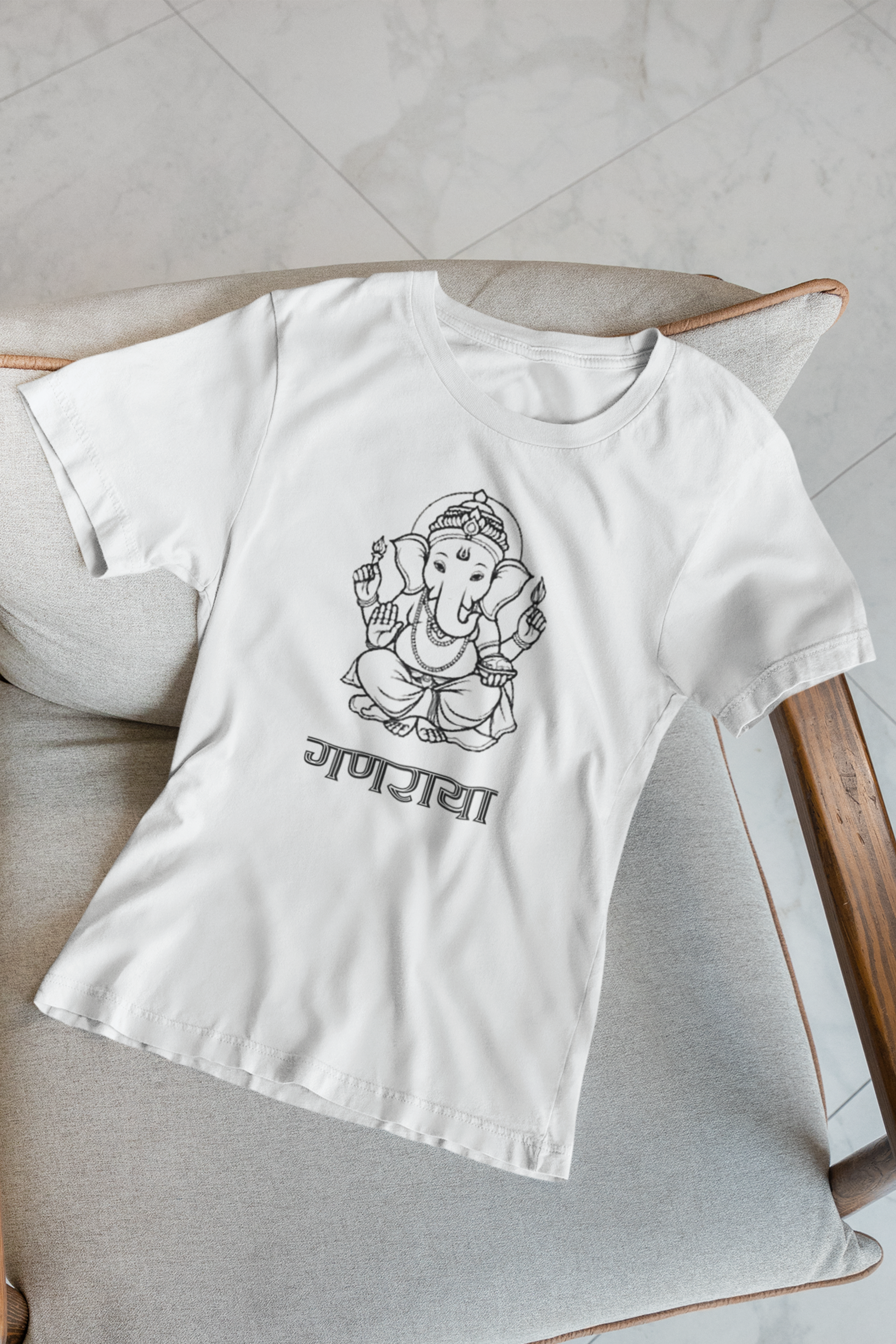 Ganaraya T-Shirt-White
