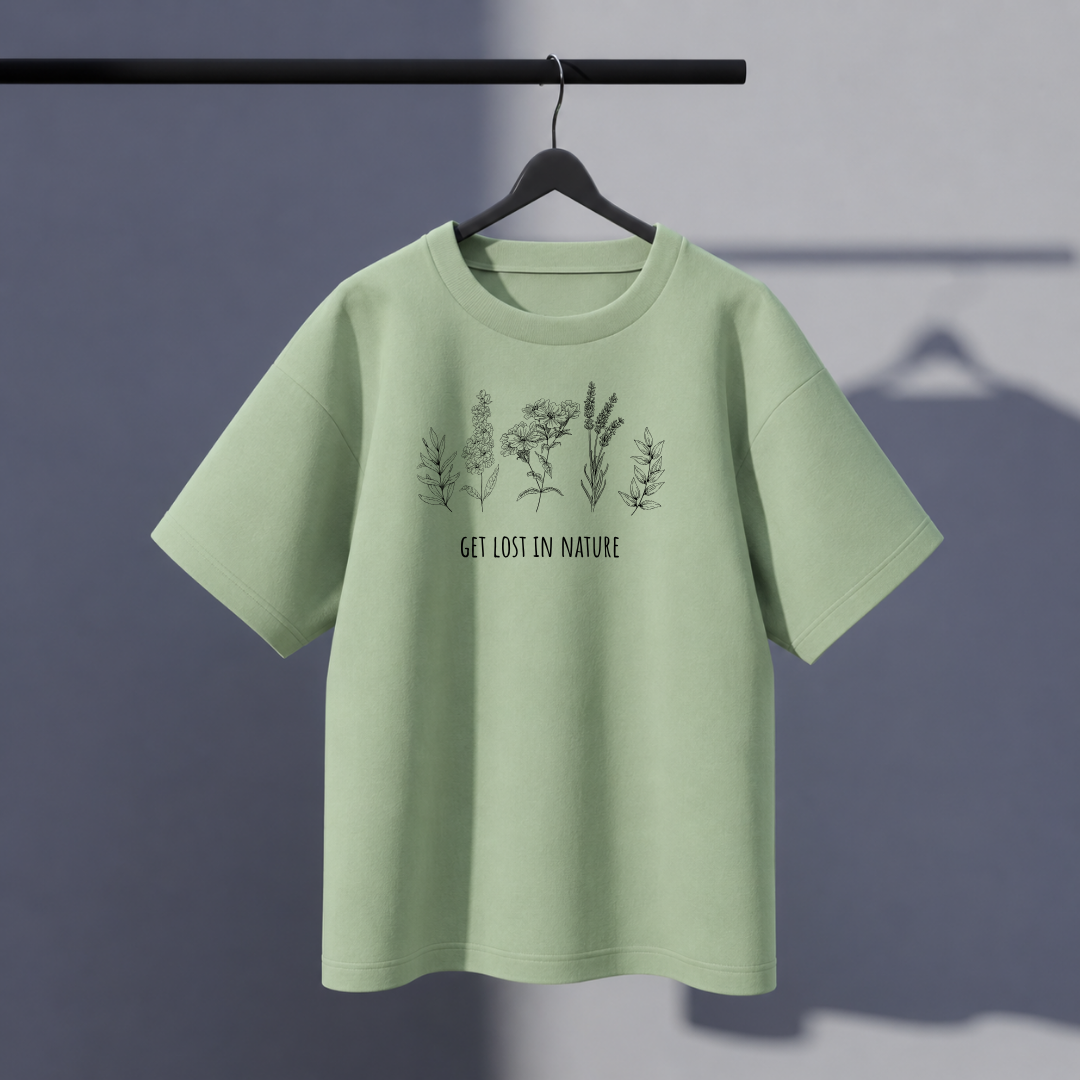 Unisex Nature Oversized Tee