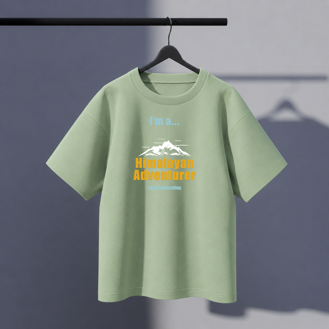 Unisex Mountain Oversized Tee