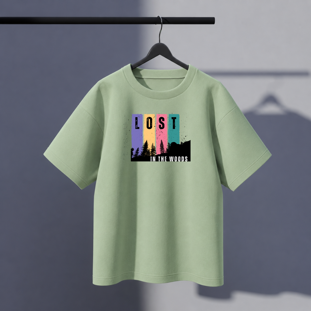 Unisex Nature Oversized Tee