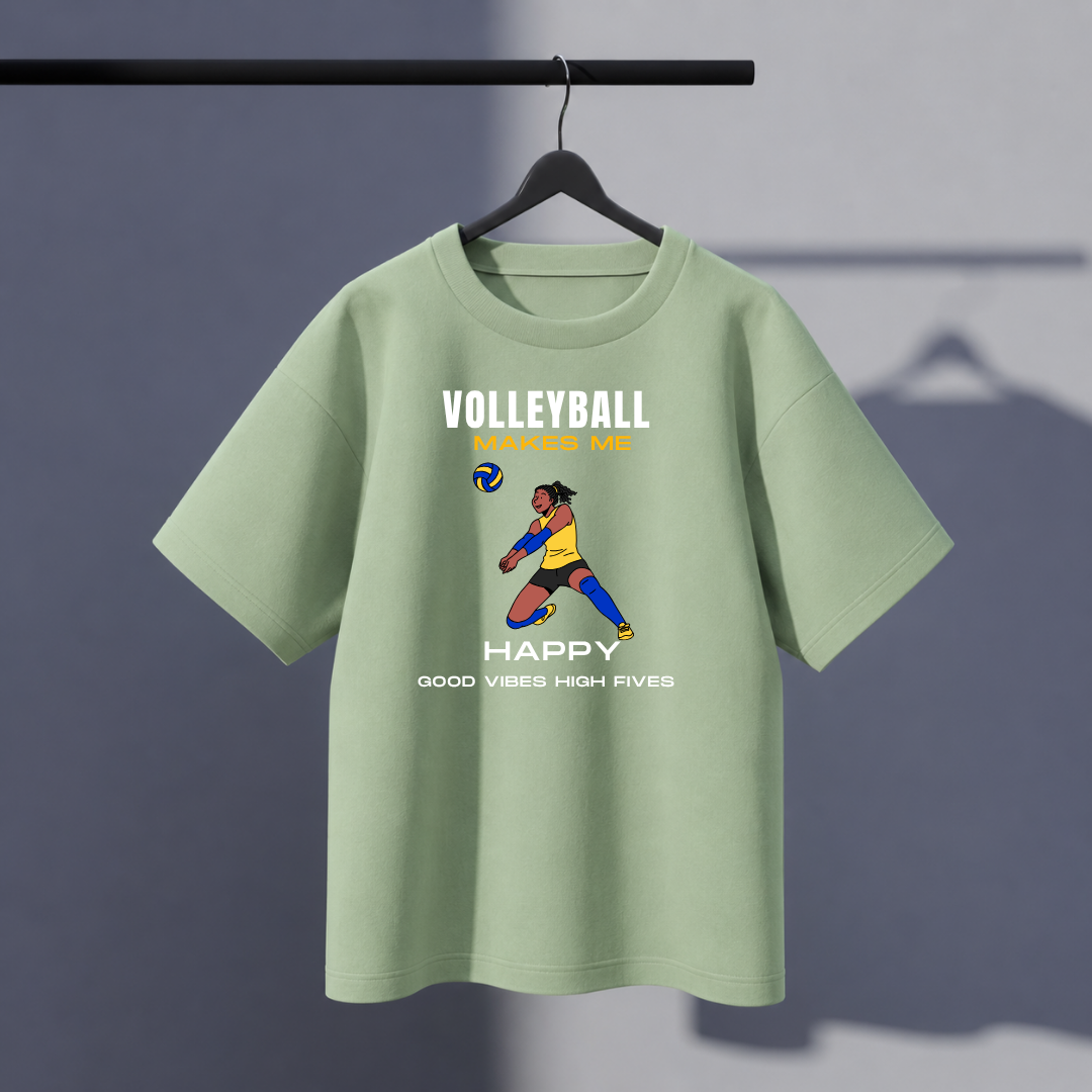 Volleyball Oversized Tee