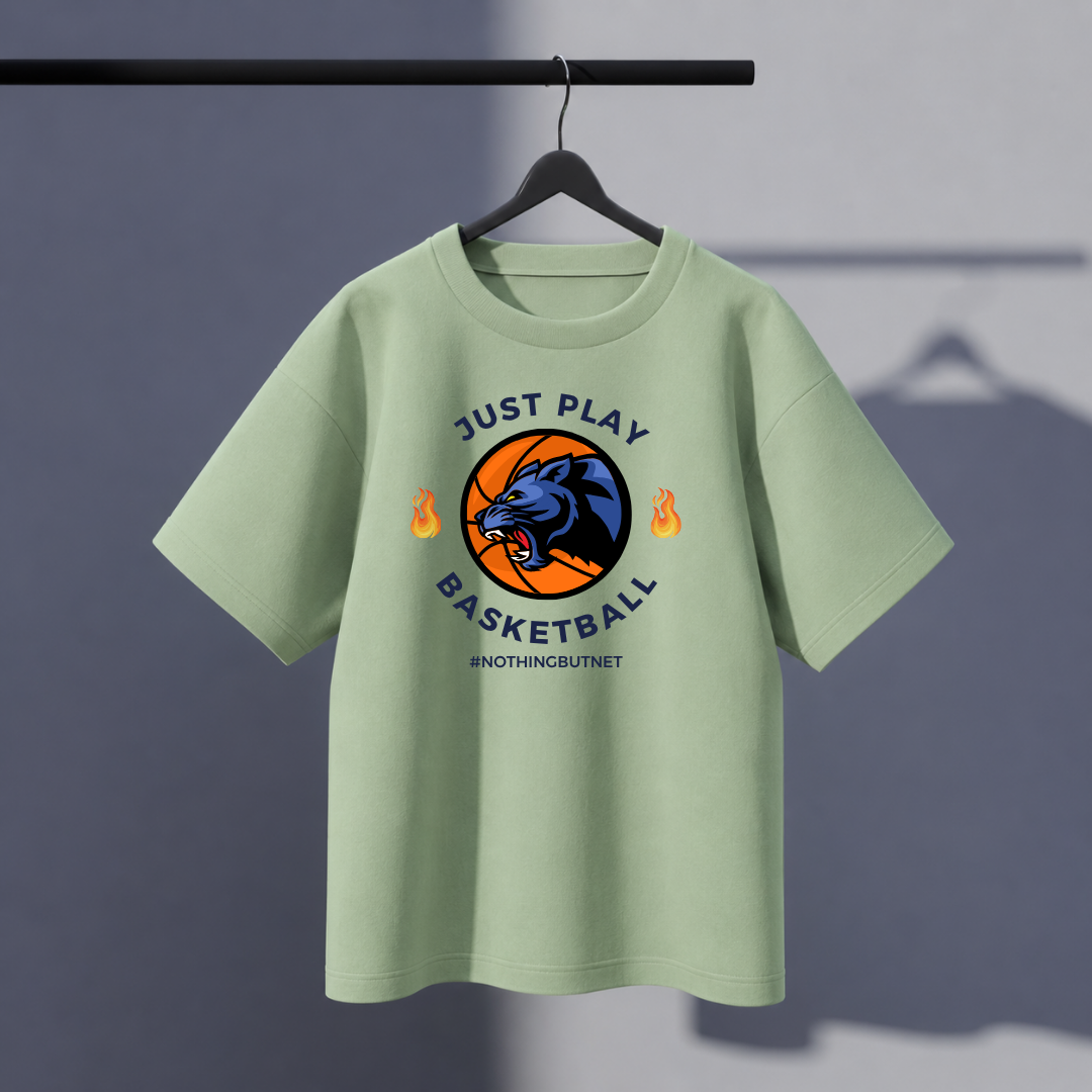 Unisex Basketball Oversized Tee