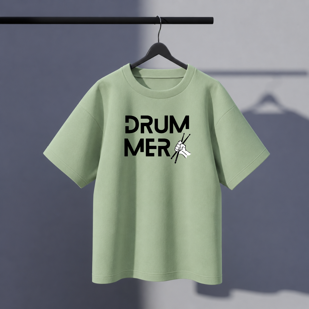 Instrument Drum Oversized Tee