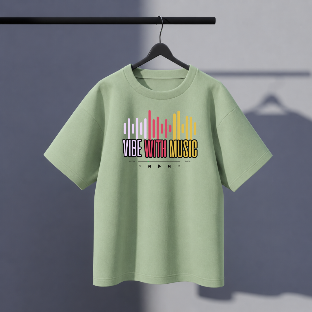 Music Vibe Oversized Tee