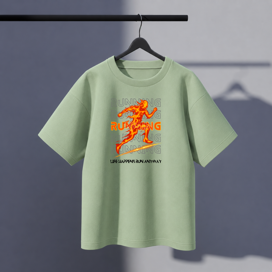 Running Oversized Tee