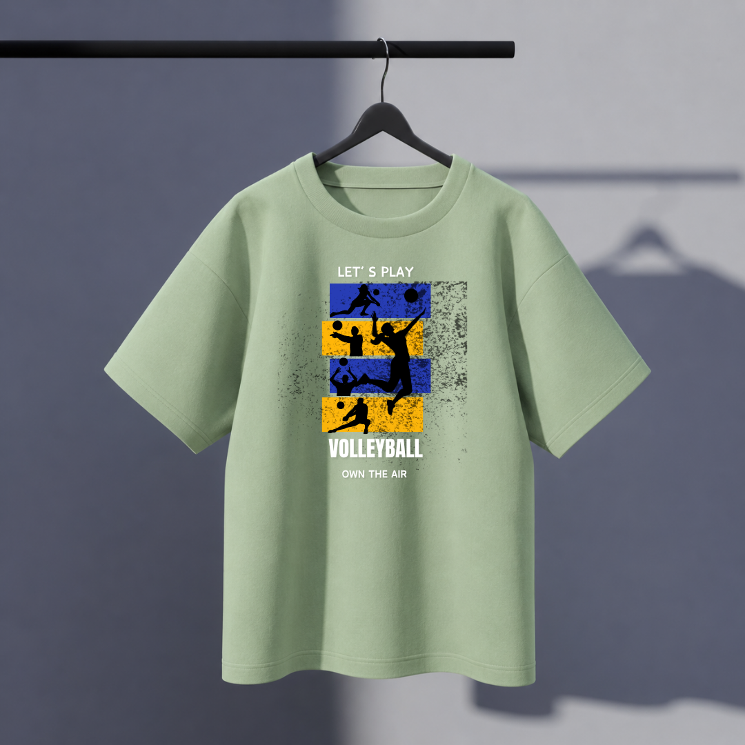 Volleyball Oversized Tee