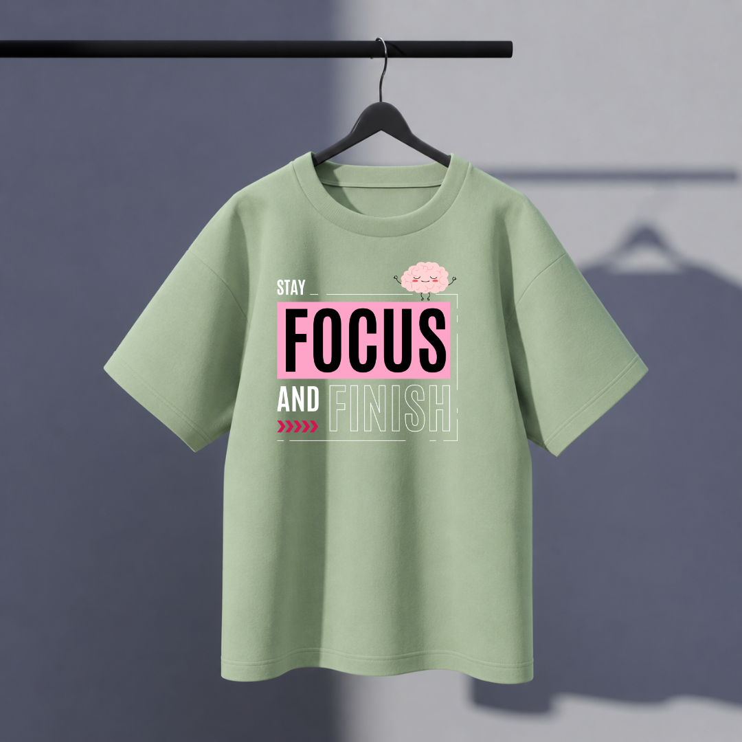 Unisex Focus Oversized Tee