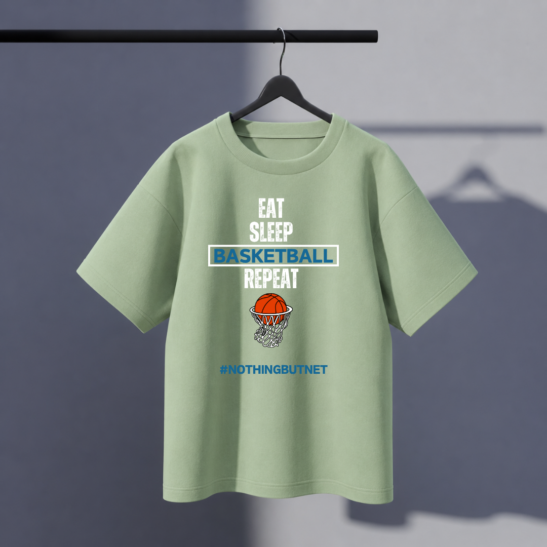 Unisex Basketball Oversized Tee