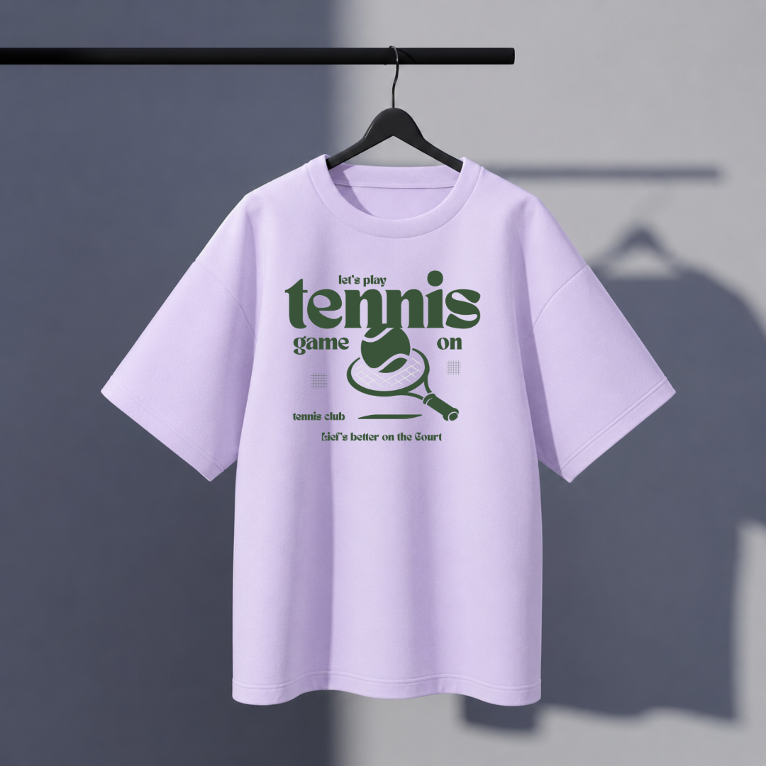 Tennis Oversized Tee