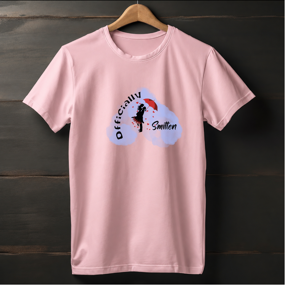 Officially smitten stretch T-shirt