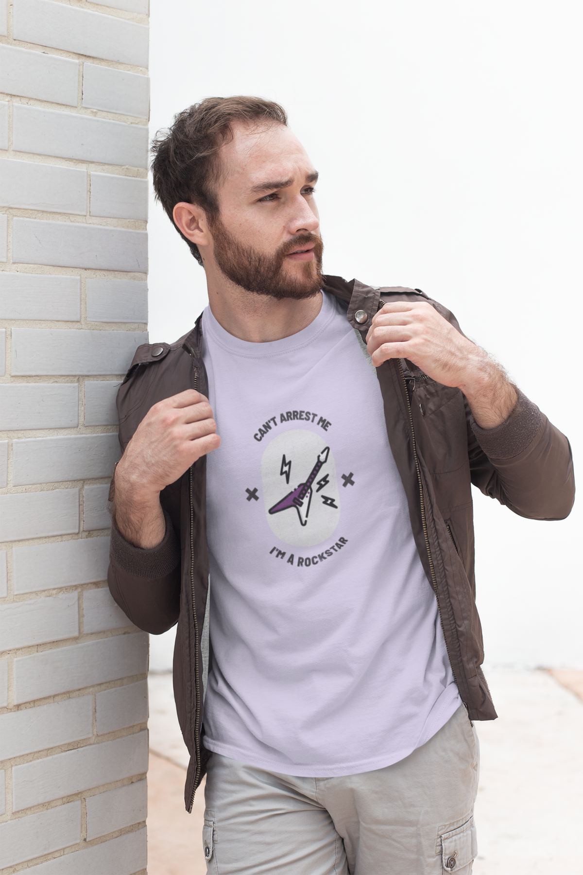 Stretch T-shirt - Lavender