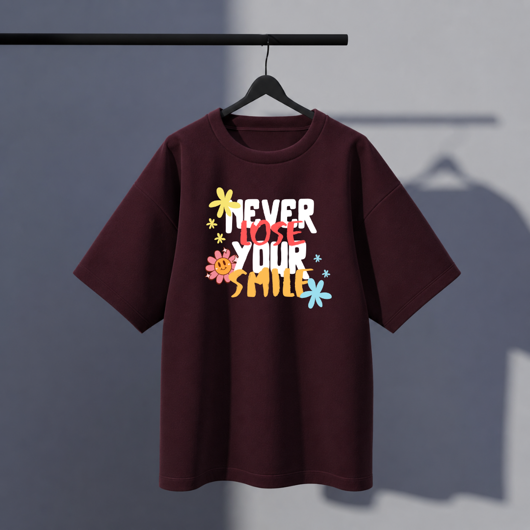 Smile Oversized Tee