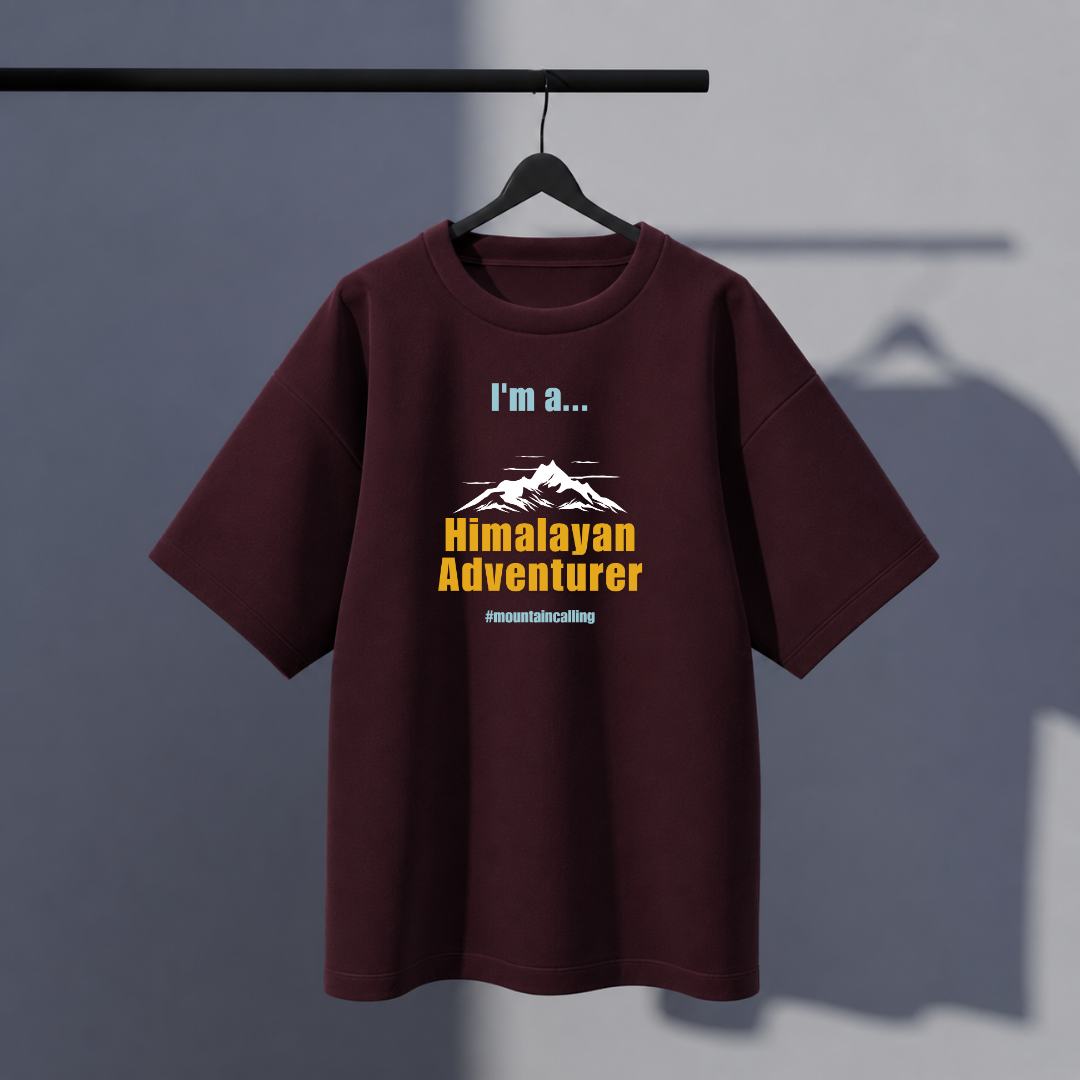 Unisex Mountain Oversized Tee