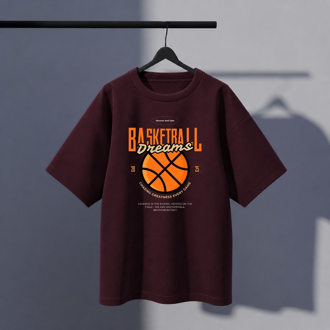 Basketball Oversized Tee