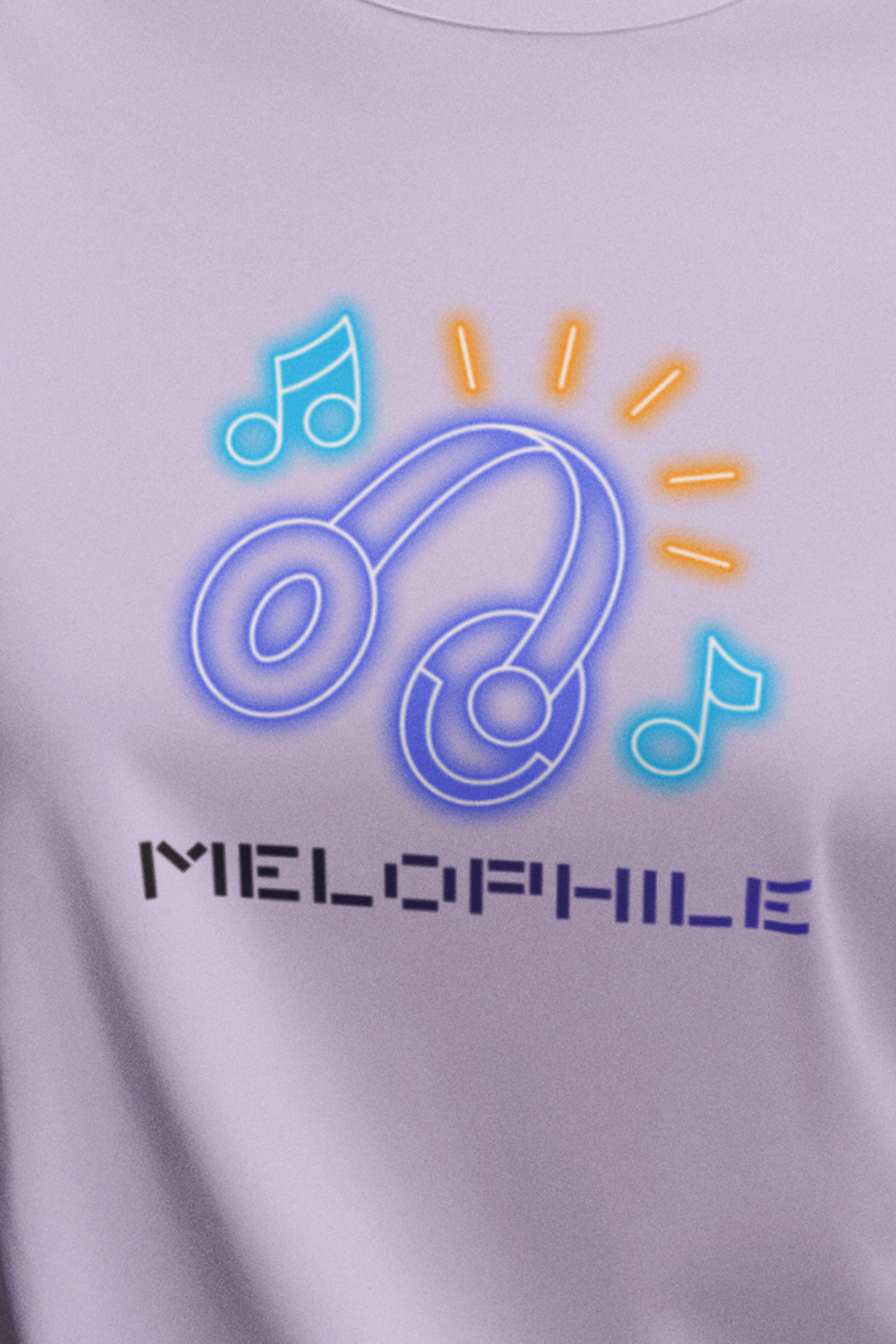 Melophile Oversized Tee - Lavender
