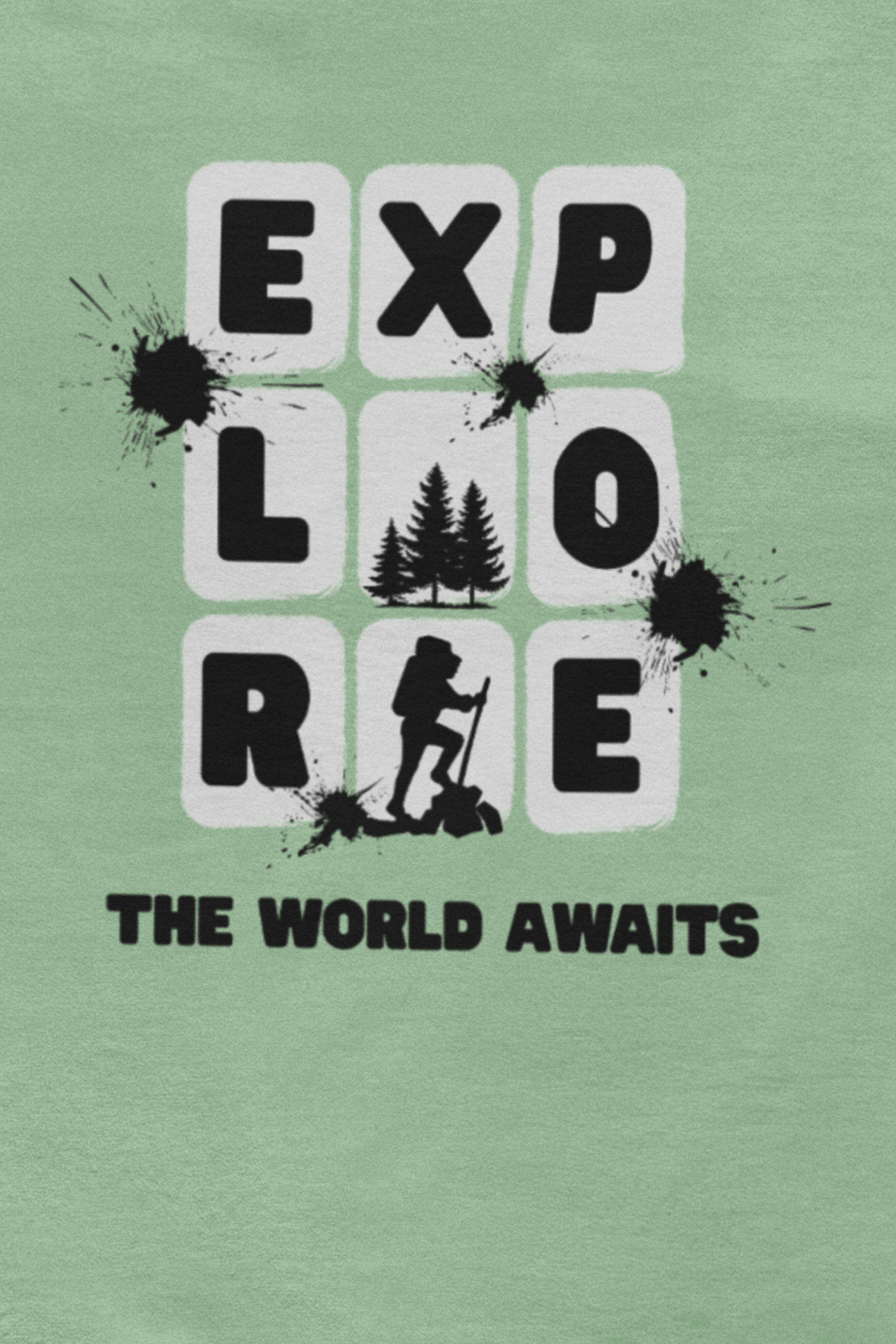 Explorer Oversized Tee - Jade