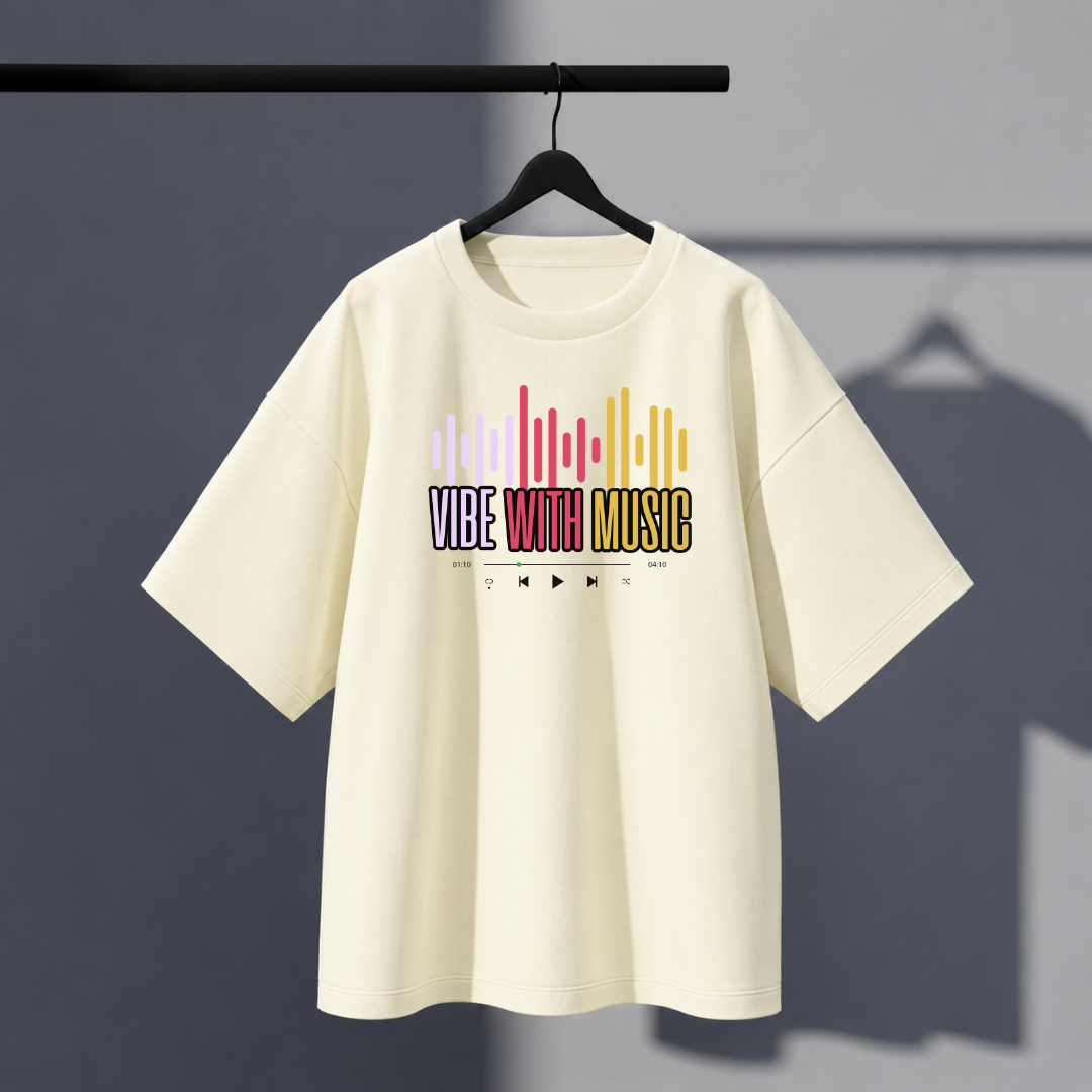 Music Vibe Oversized Tee