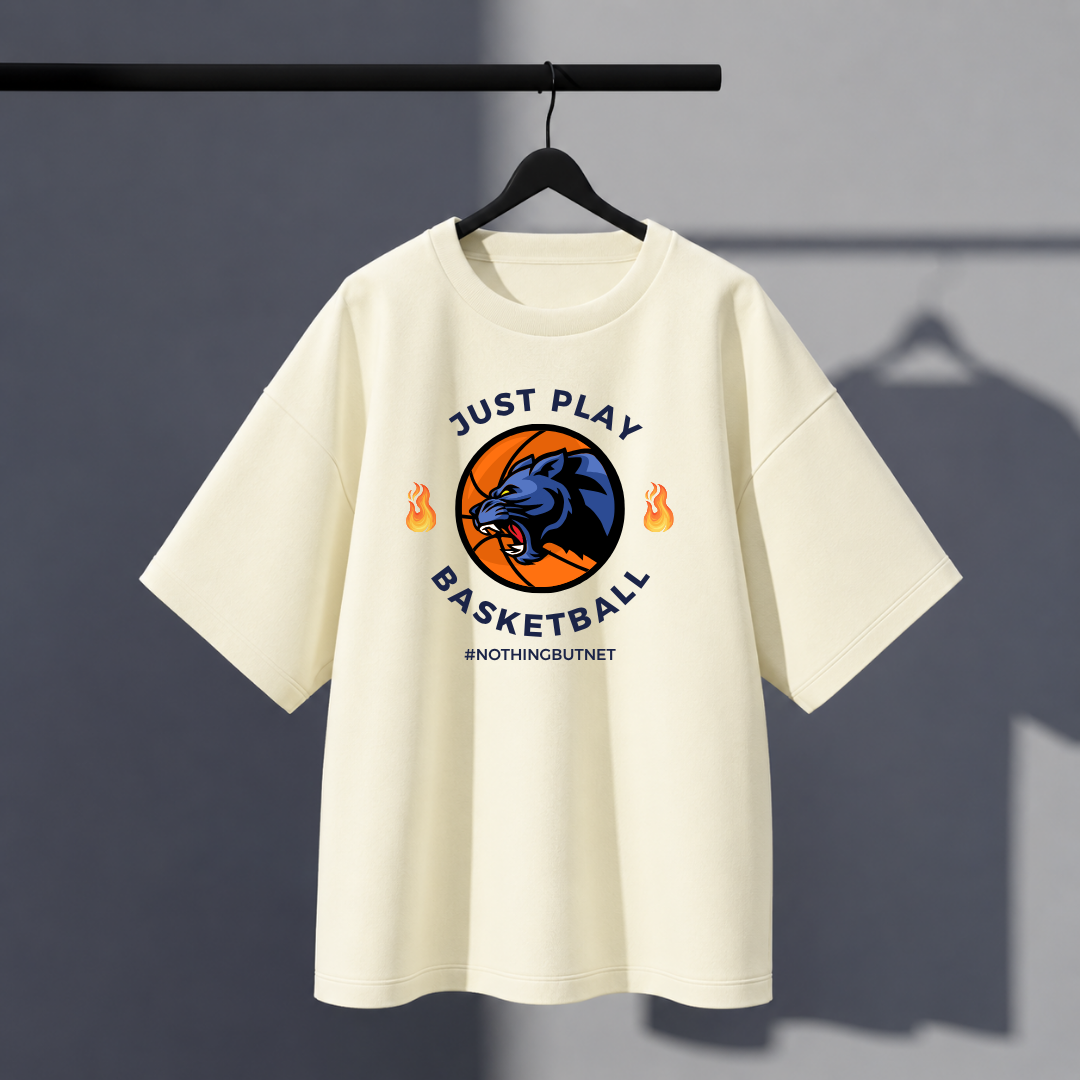 Unisex Basketball Oversized Tee
