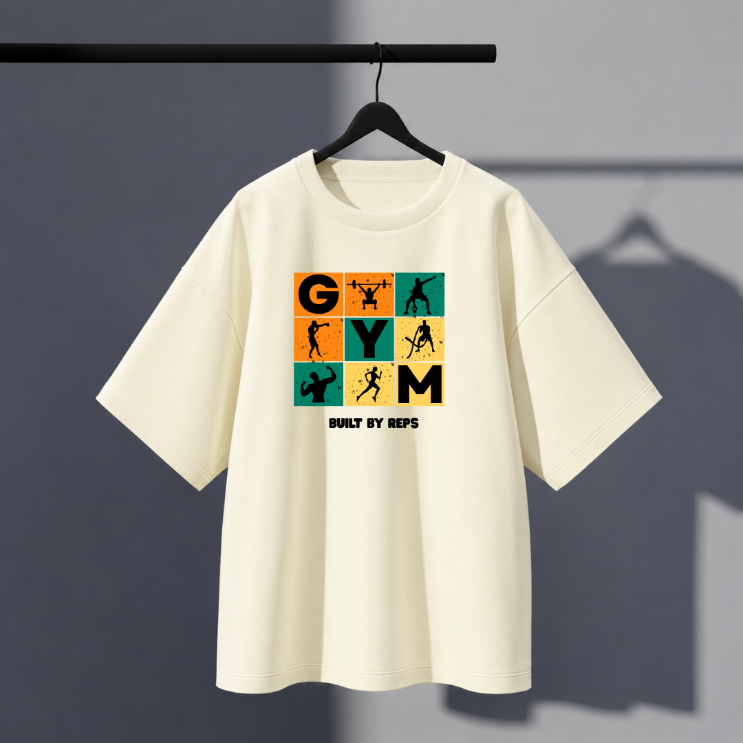 Unisex Gym Oversized Tee