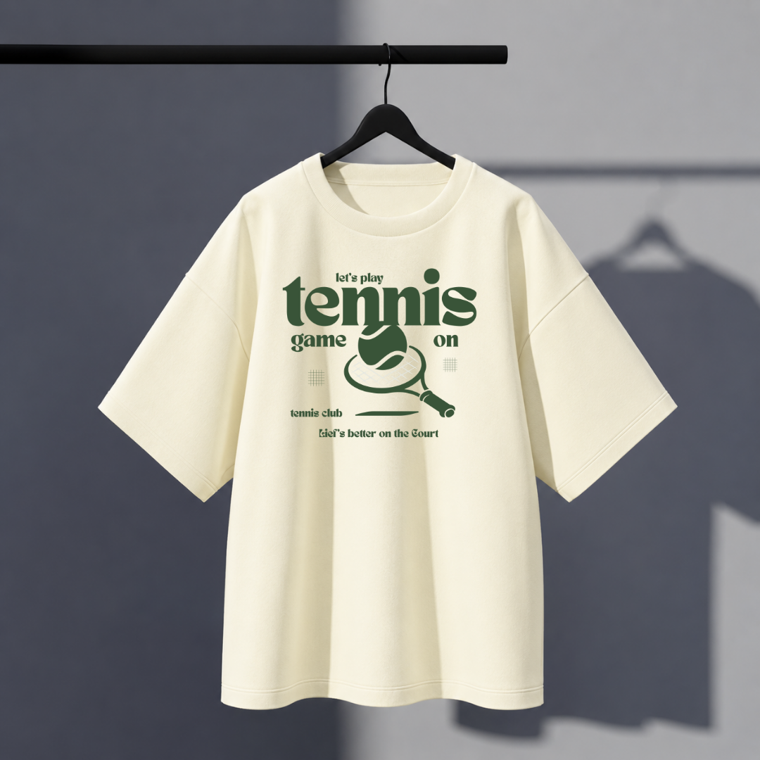 Tennis Oversized Tee