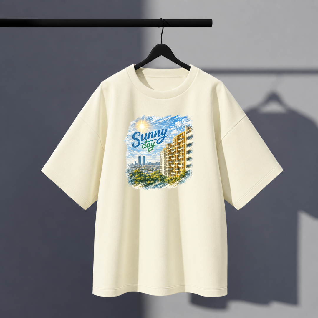 Sunny Day Oversized Tee
