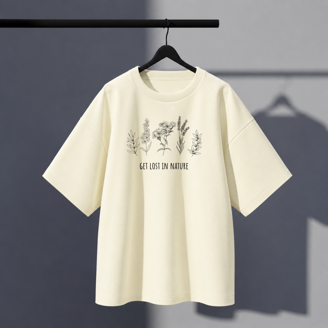 Unisex Nature Oversized Tee