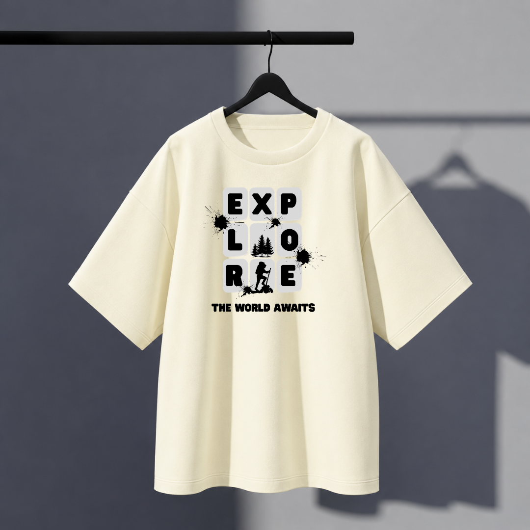 Unisex Explorer Oversized Tee